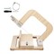 Adjustable Soap Cutter 0–2 Inch Wood Soap Slicer with Stainless Steel Wire, Extra Wires for Handmade Soap, Candle & DIY Craft Cutting